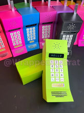Load image into Gallery viewer, Retro Phone Favor Boxes - ANY THEME