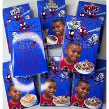 Load image into Gallery viewer, Custom Mini Cereal Boxes