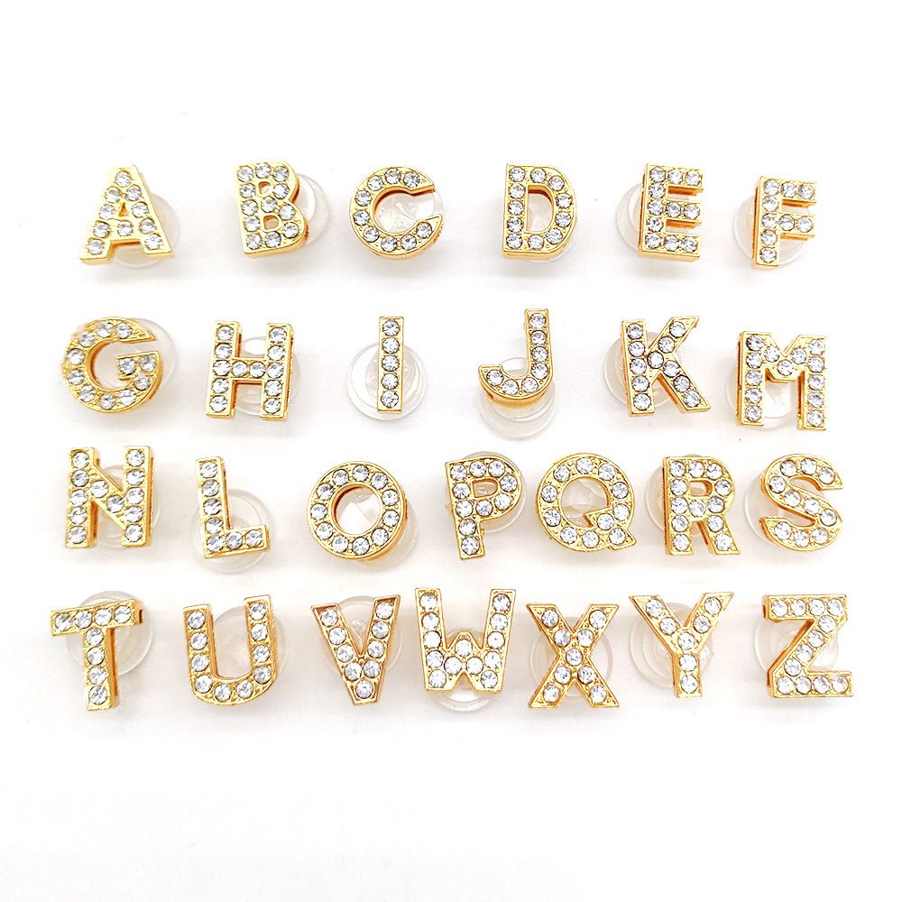 Gold letters, Lettering, Rhinestone letters