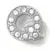 Load image into Gallery viewer, Silver Rhinestone Letter Charms