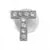 Load image into Gallery viewer, Silver Rhinestone Letter Charms