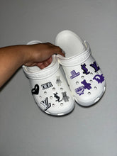 Load image into Gallery viewer, Black & Purple Luxury Charms