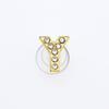 Load image into Gallery viewer, Gold Rhinestone Letter Charms