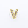 Load image into Gallery viewer, Gold Rhinestone Letter Charms